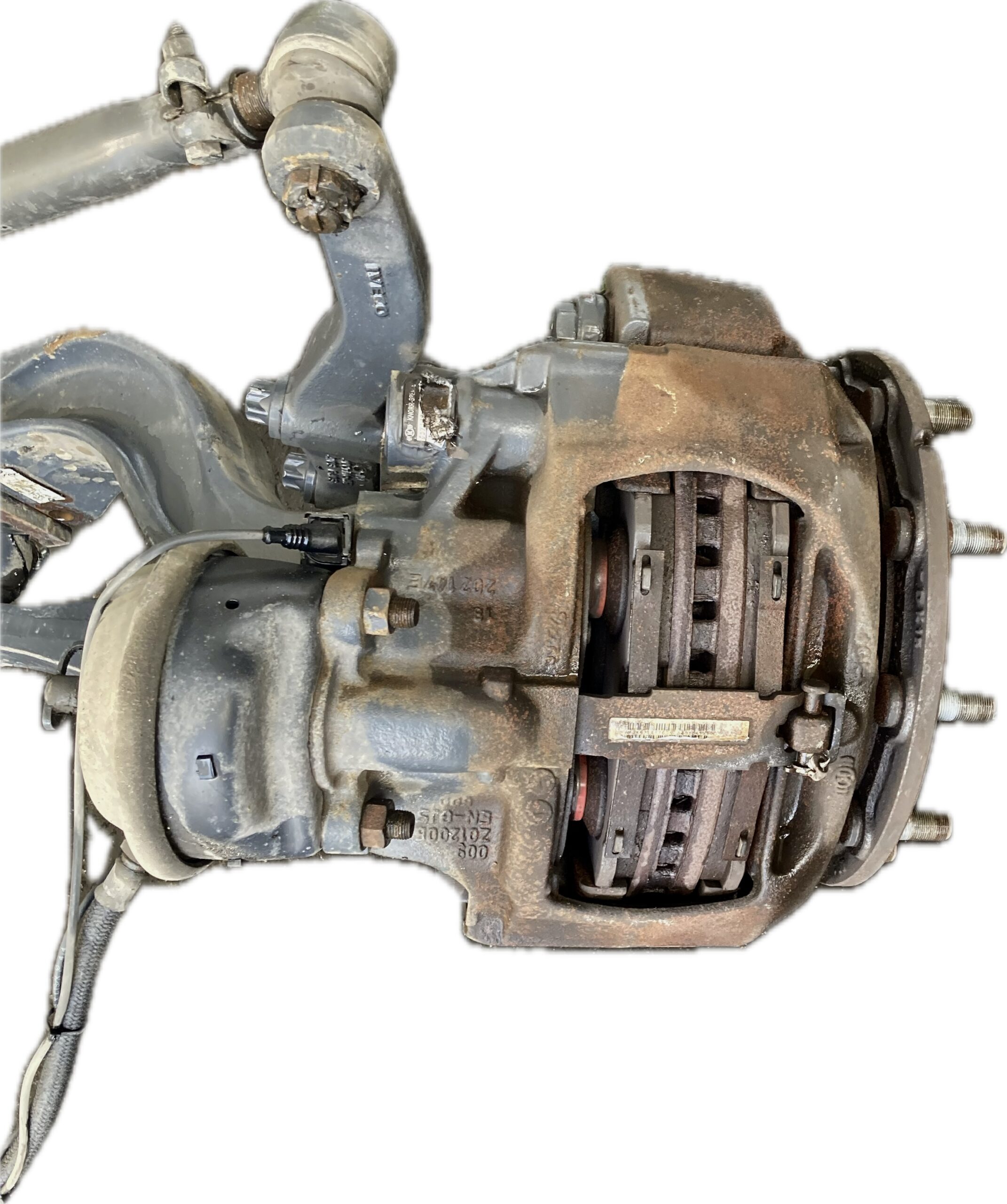 PINZA DE FRENO DELANTERA IZQUIERDA IVECO IVECO STRALIS AS 440S46 2009- 460CV 10300CC 1017949 - 412851865801341083