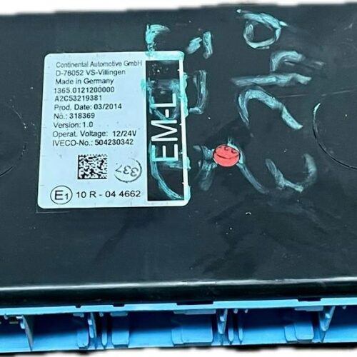ECU UCE CENTRALITA IVECO IVECO STRALIS AD 260S42 AT 260S42 2013- 420CV 11118CC 1016814 - 504230342