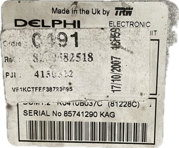 ecu_uce_centralita_motor_8209582518_renault_kangoo_1_5dci_kangoo_1_5dci