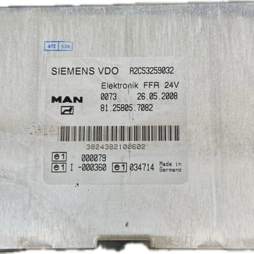 ECU UCE CENTRALITA MAN MAN TGL 8.180 FC FRC FLC FLRC 2005- 180CV 4580CC 1008090 - 81258057082