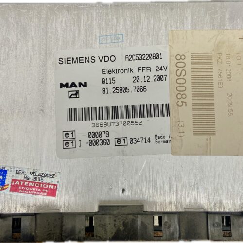 ECU UCE CENTRALITA MAN MAN MAN - 81258057066