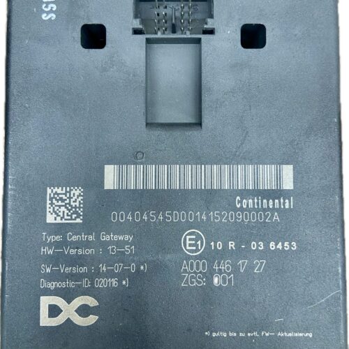 ECU UCE CENTRALITA MERCEDES BENZ MERCEDES-BENZ ACTROS MP4 1848 L 2011- 476CV 12809CC 1013910 - A0004461727