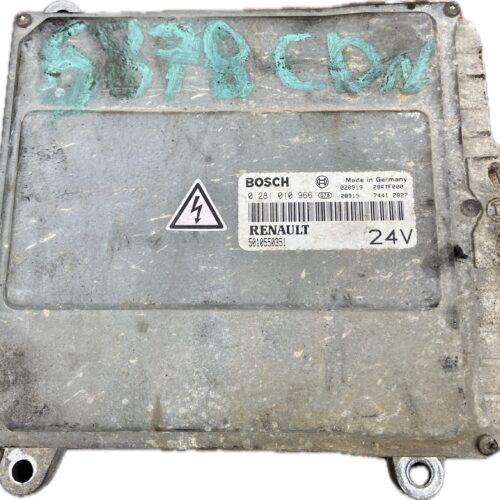 ECU UCE CENTRALITA MOTOR RENAULT TRUCKS RENAULT TRUCKS MIDLUM 220.18/D 2001- 215CV 6177CC 1007824 - 5010550351 0281010966