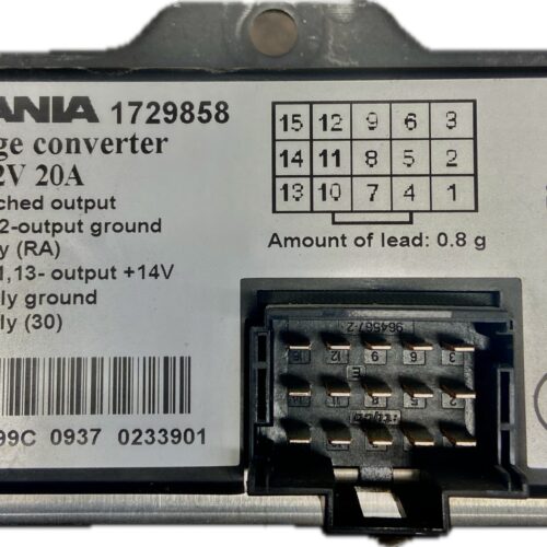 PIEZAS VARIAS SCANIA SCANIA P G R T – SERIES P 400 2009- 400CV 12742CC 1017962 - 1729858