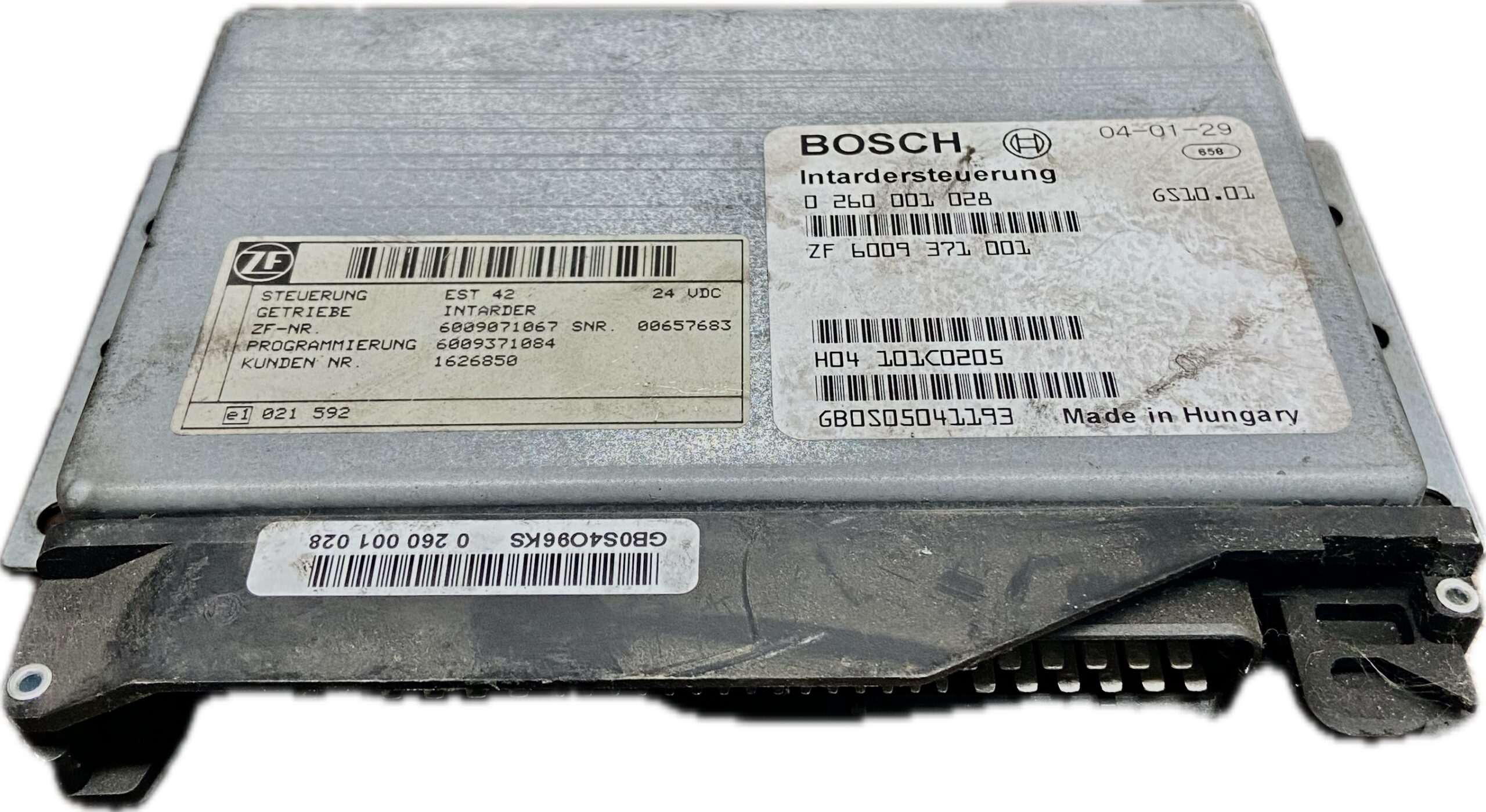 ECU UCE CENTRALITA DAF DAF DAF - 1626850 6009371001 0260001028