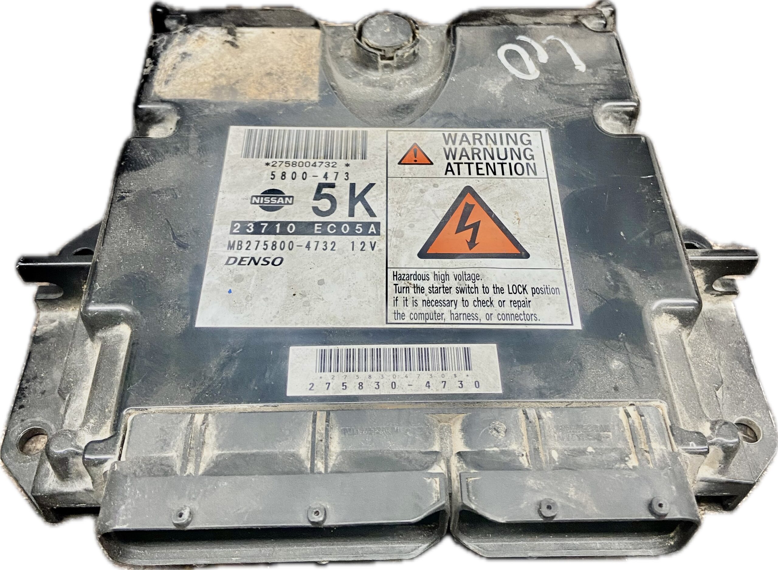 ECU UCE CENTRALITA MOTOR NISSAN NISSAN NISSAN - 23710EC05A MB2758004732 5800473