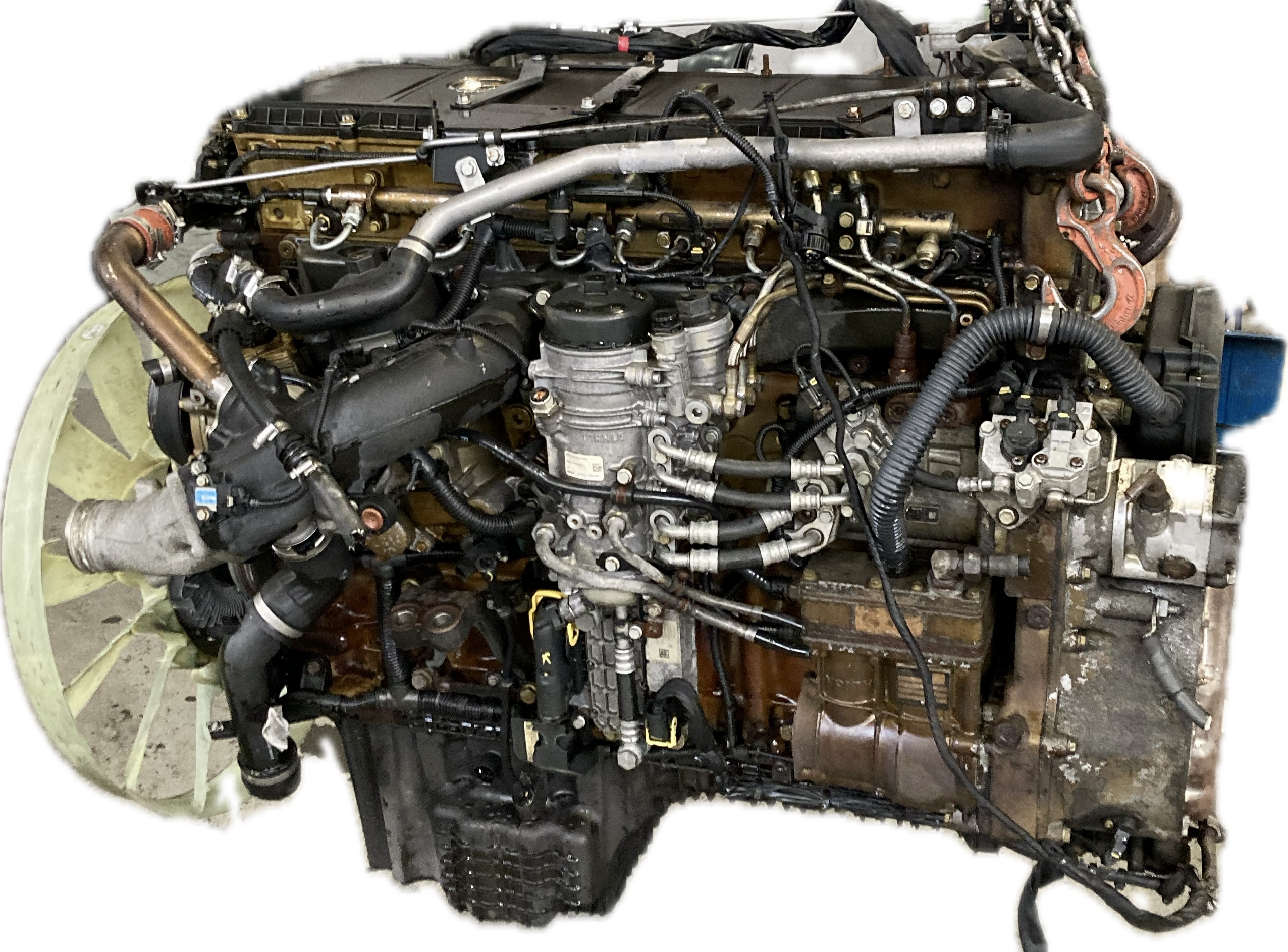 MOTOR COMPLETO MERCEDES-BENZ ACTROS MP4 1843 L 2011 - 470906 OM 470 LA