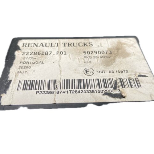 ECU UCE CENTRALITA RENAULT TRUCKS RENAULT TRUCKS T-SERIE 460P 460P LOW 2013- 460CV 10837CC 1016562 - 22286187
