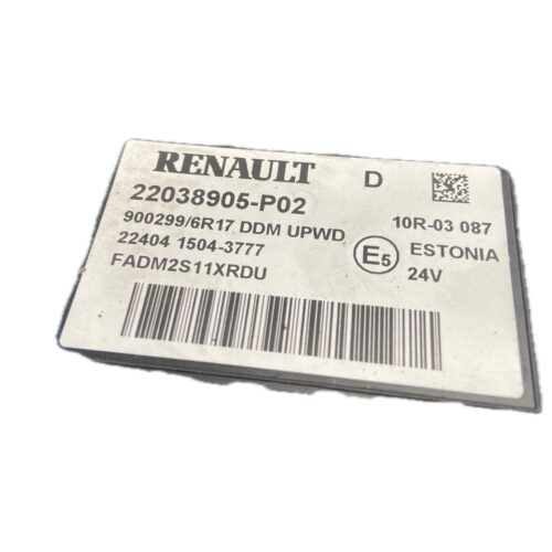 ECU UCE CENTRALITA RENAULT TRUCKS RENAULT TRUCKS T-SERIE 460P 460P LOW 2013- 460CV 10837CC 1016562 - 22038905