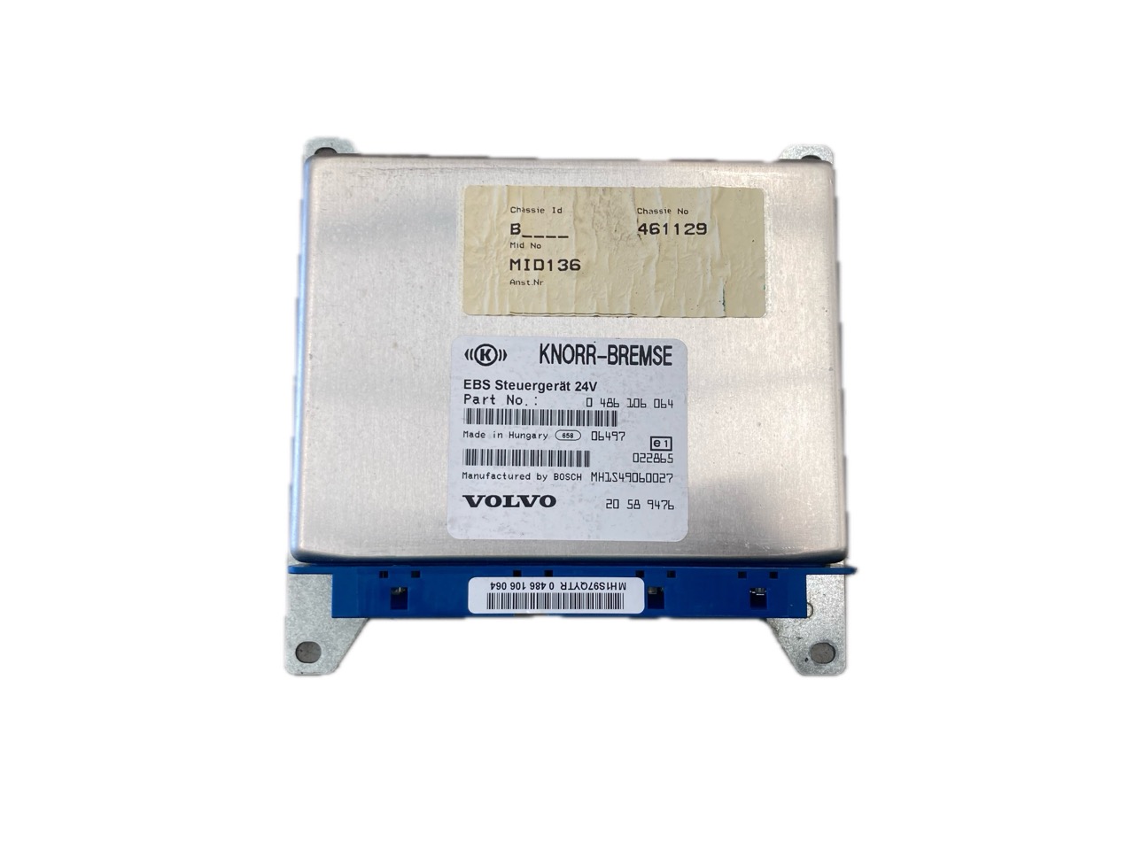 ECU UCE CENTRALITA VOLVO VOLVO FH 440 2005- 440CV 12800CC 1010602 - 20589476 0486106064