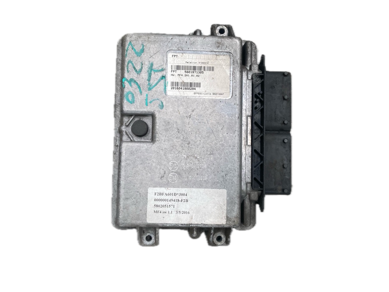 ECU UCE CENTRALITA MOTOR IVECO IVECO STRALIS AD 260S33 AT 260S33 2006- 330CV 7790CC 1009370 - 5801971305