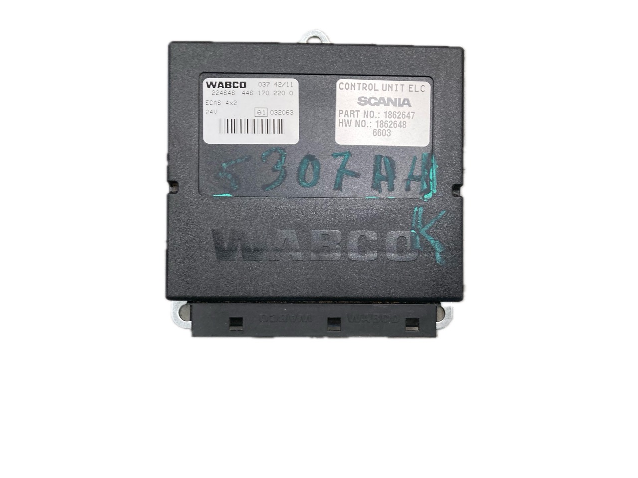 ECU UCE CENTRALITA SCANIA SCANIA P G R T – SERIES R 500 2009- 500CV 15600CC 1017972 - 1862647 1862648 4461702200