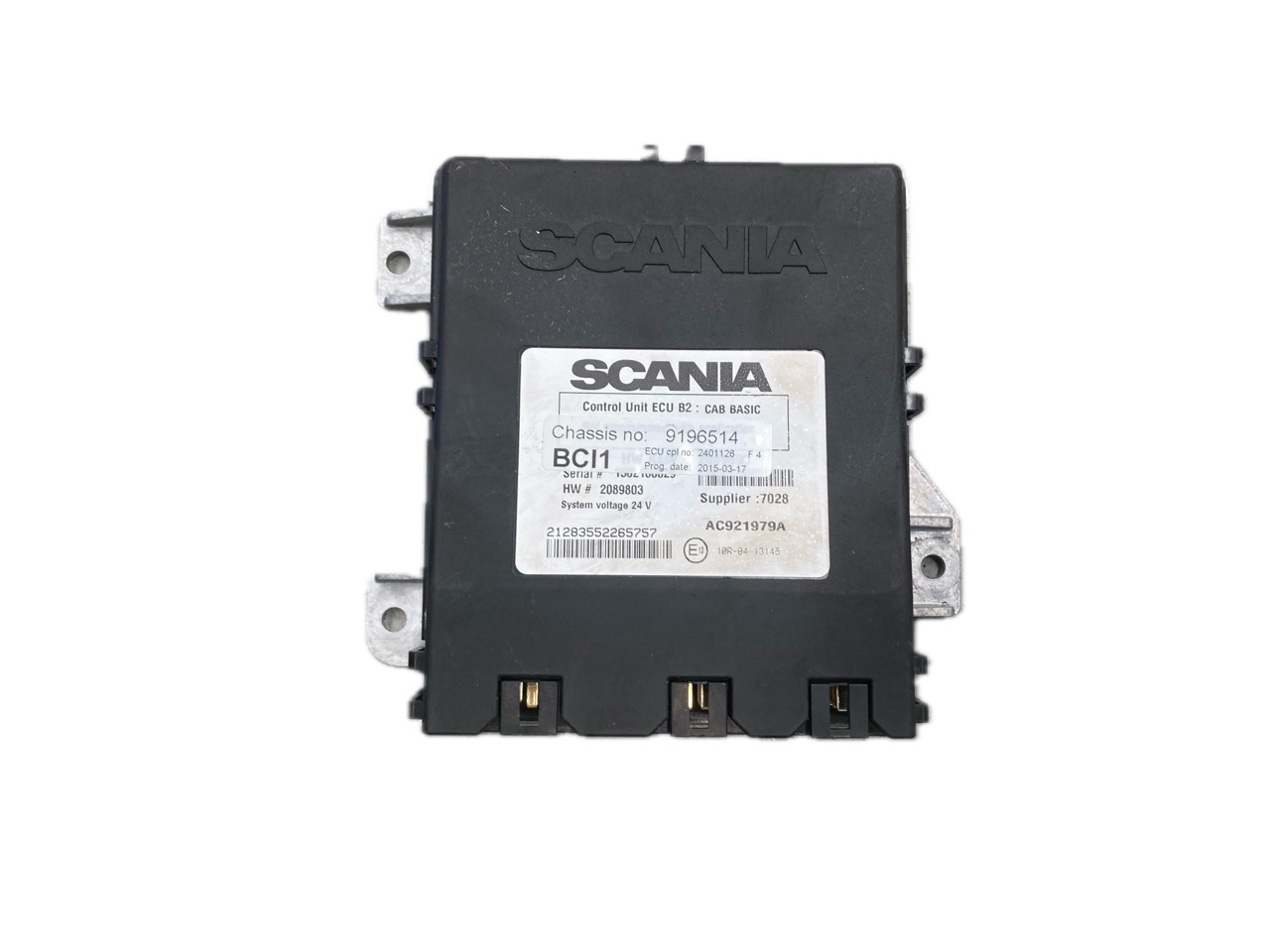 ECU UCE CENTRALITA SCANIA P G R T – SERIES P 450 2013 - AC921979A 2089803