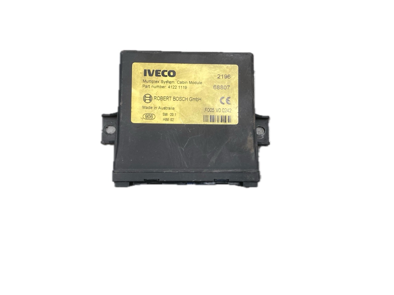 ECU UCE CENTRALITA IVECO IVECO STRALIS AD 260S36 AT 260S36 2007- 360CV 7790CC 1010532 - 41221119