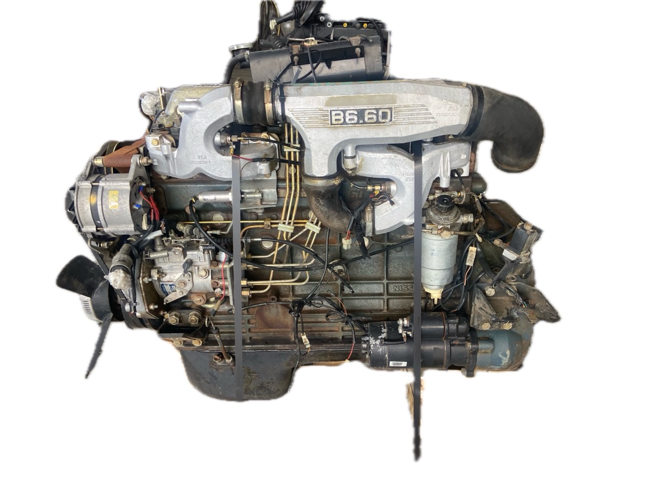 MOTOR COMPLETO NISSAN M 110.14 M 110.14 - B660 SIN TURBO