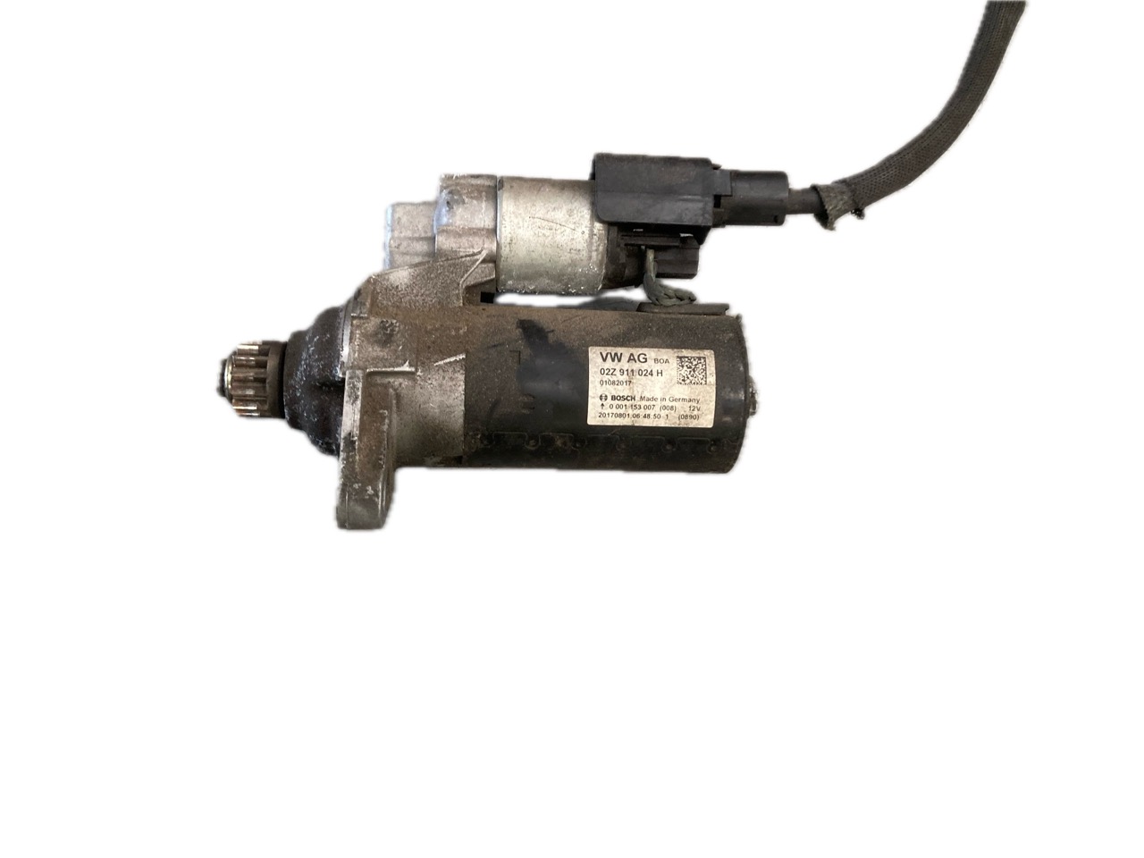 MOTOR DE ARRANQUE VOLKSWAGEN VOLKSWAGEN VOLKSWAGEN - 02Z911024H