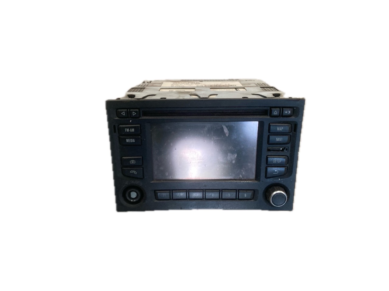 SISTEMA AUDIO / RADIO CD SCANIA SCANIA P G R T – SERIES R 480 2004- 480CV 11716CC 1009860 - 2026742