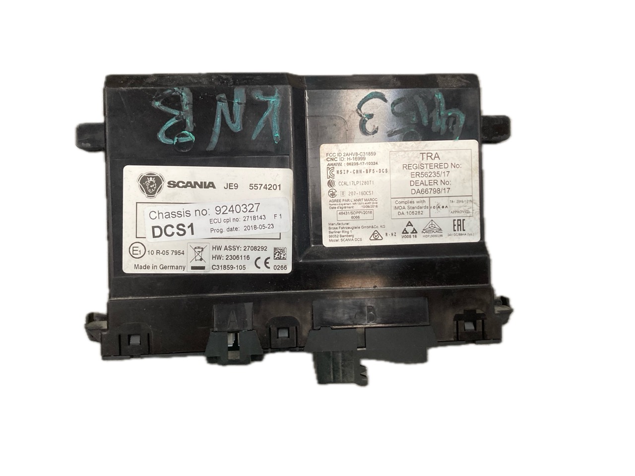 ECU UCE CENTRALITA SCANIA P II P450 - 2718143 5574201