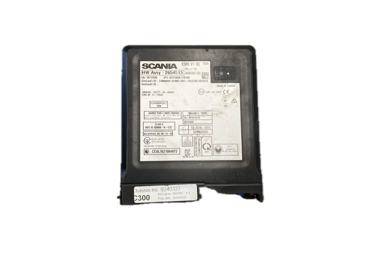 ECU UCE CENTRALITA SCANIA P II P450 - 2654513 2641531